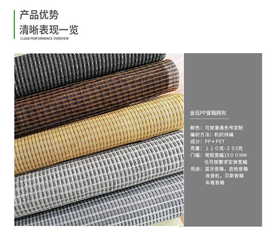 PP材質(zhì)藍牙音箱網(wǎng)罩